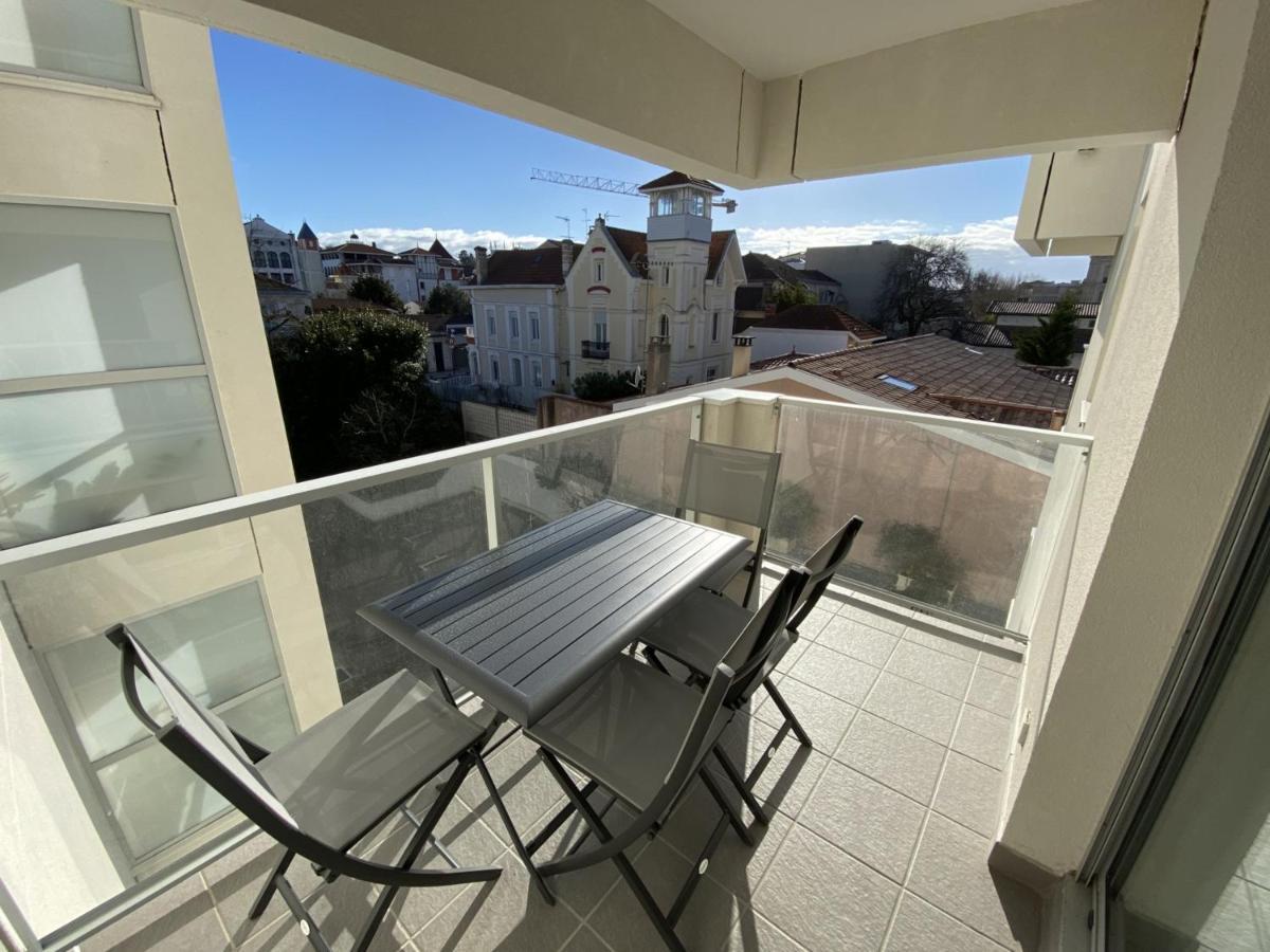 Studio Neuf En Front De Mer Avec Terrasse Et Parking, Ideal Pour 3 Personnes - Fr-1-474-147 Arcachon Buitenkant foto