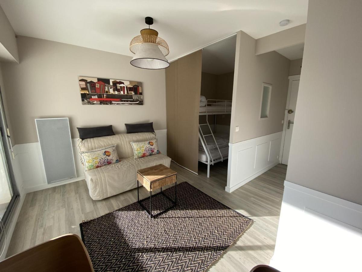 Studio Neuf En Front De Mer Avec Terrasse Et Parking, Ideal Pour 3 Personnes - Fr-1-474-147 Arcachon Buitenkant foto