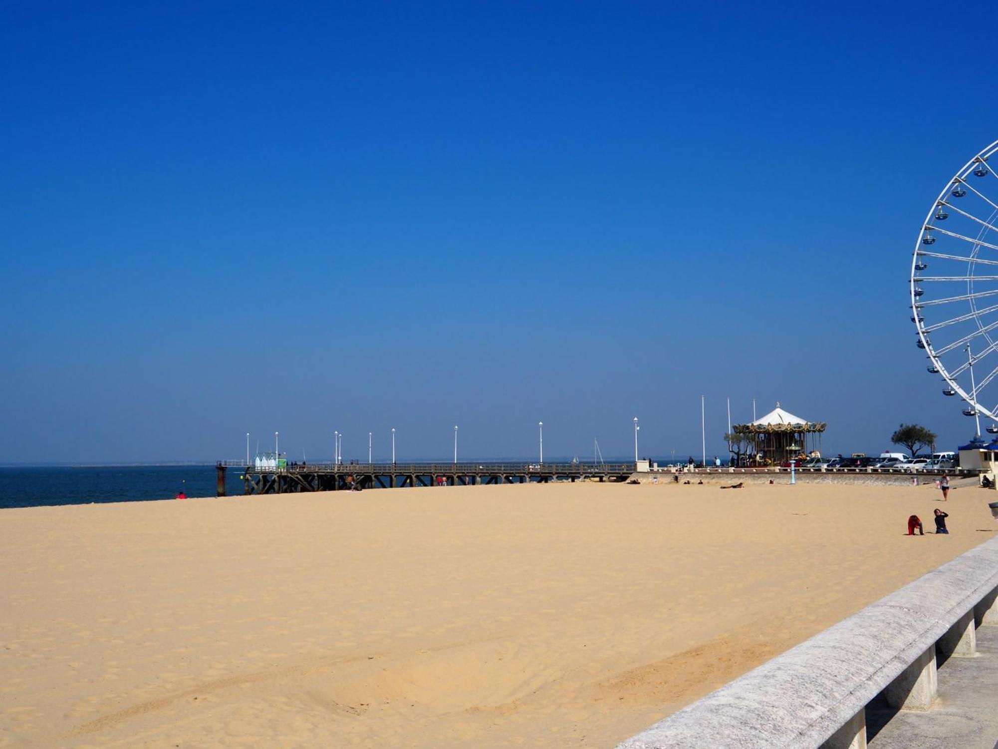 Studio Neuf En Front De Mer Avec Terrasse Et Parking, Ideal Pour 3 Personnes - Fr-1-474-147 Arcachon Buitenkant foto